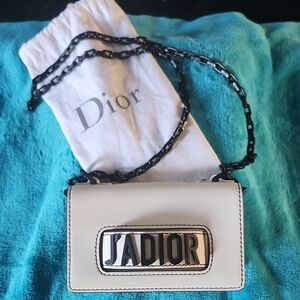 NWOT Christian Dior J'ADIOR Cream Crossbody Bag